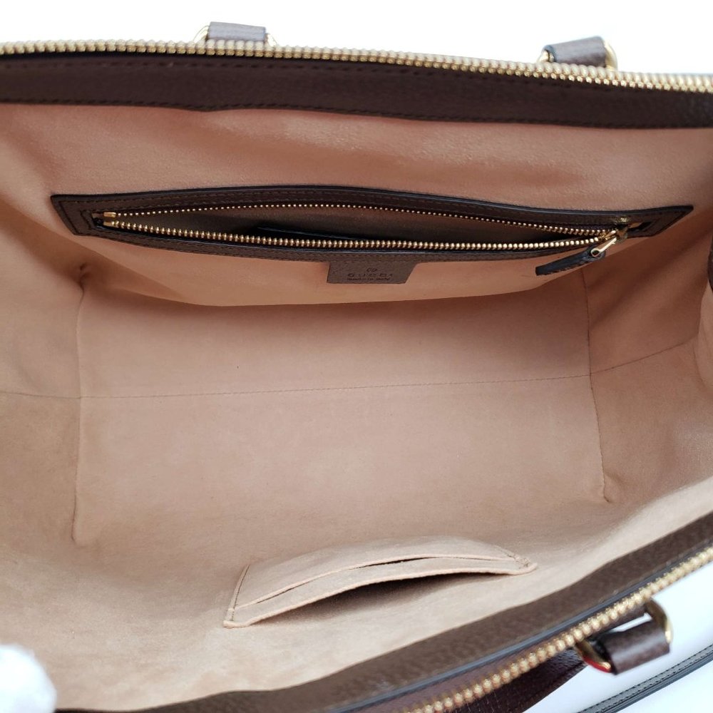100% Authentic Gucci GG Ophidia Medium Supreme Handbag and Shoulder Bag - Picture 13 of 16